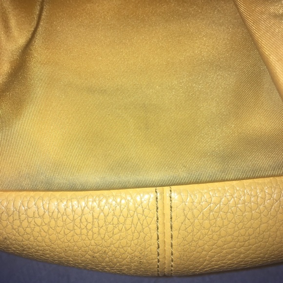 Coach MiniCharlie Pebble Mustard Backpack - Picture 6 of 8